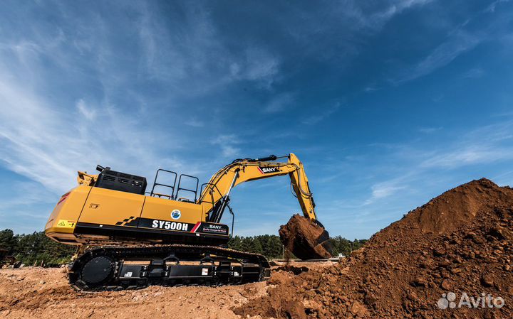 Гусеничный экскаватор Sany SY500H, 2024