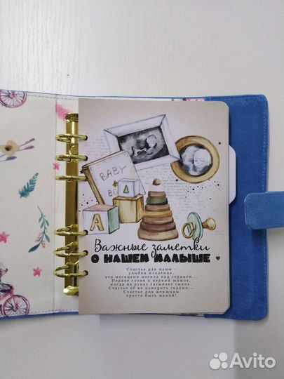 Ежедневник (планер, бебибук) для мальчика