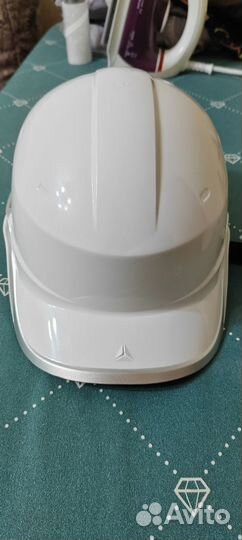 Каска строительная белая