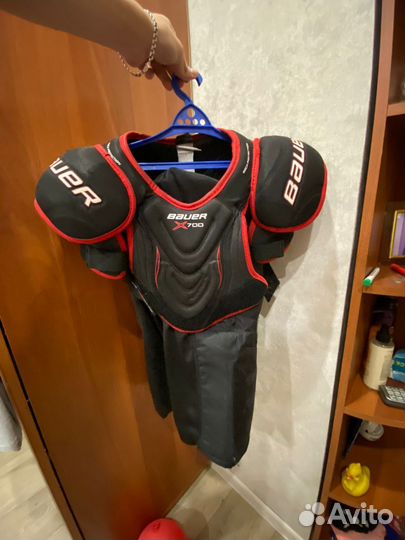 Хоккейные шорты, нагрудник bauer