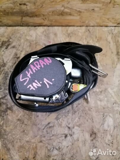 Ремень безопасности левый Volkswagen Sharan 7N