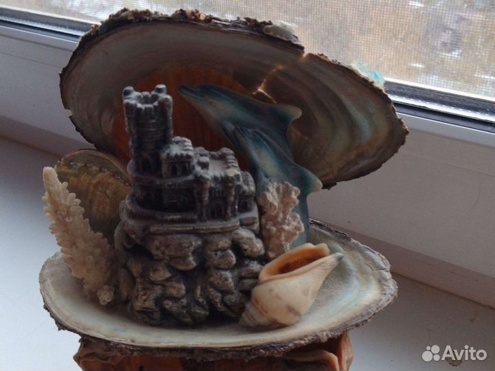 Сувенир из ракушек Ласточкино гнездо Ялта