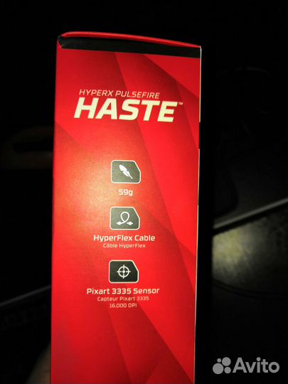 Продаю игровую мышь hyperx pulsefire haste