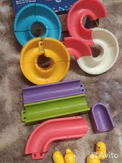 Игрушки для ванной на присосках