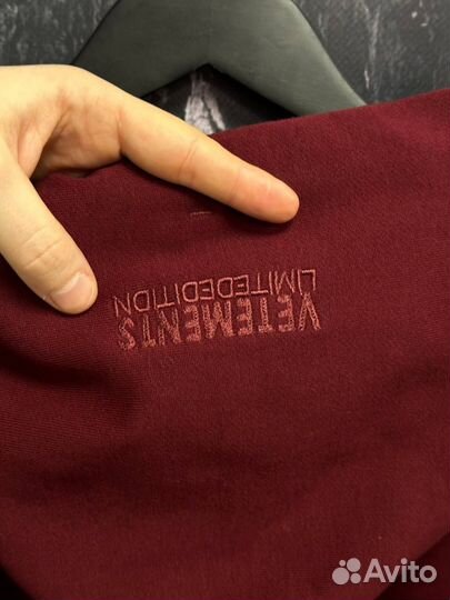 Худи Lux Vetements Limited Edition