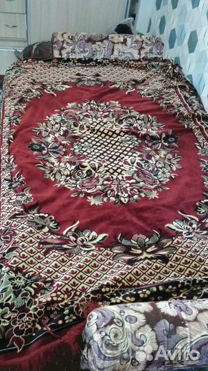 Комплект Покрывало на диван и кресло