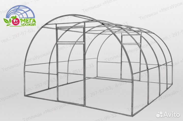 Теплица «Уют Стандарт» 6 м