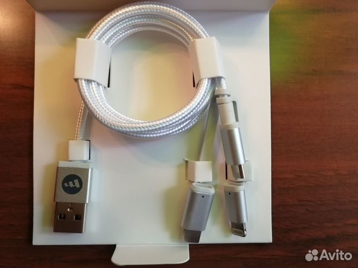 Кабель Mophie 3in1 Charging Cable