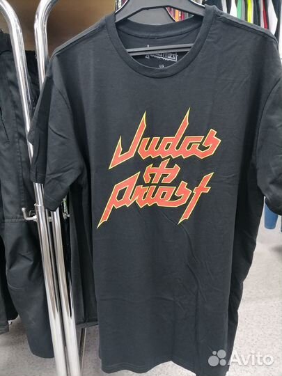 Футболка винтажная мерч метал Judas priest L