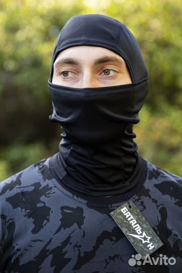 Балаклава Coolmax, чёрная