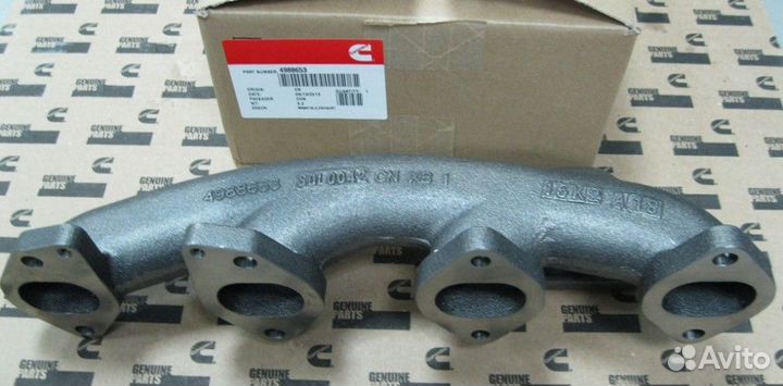 Коллектор выпускной Камминс ISF 2,8 Евро-3 (4988653)