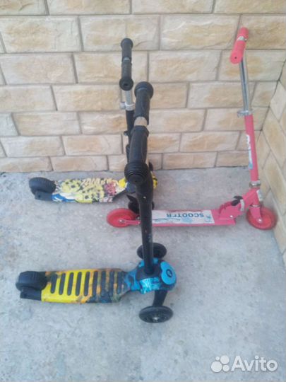 Детский самокат бу