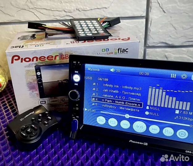 Авто магнитола 882, 883, Mp4, avi, USB, Bluetooth