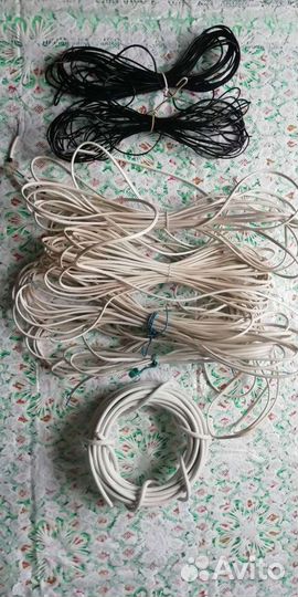 Провода медные 1х1, 1х1,5, 2х0,75 и телевизионный