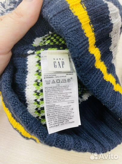 Шапка зимняя для мальчика Gap и Noble People р 50