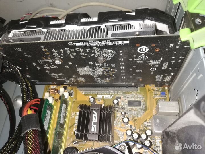 Видеокарта gtx 1050 ti 4gt oc