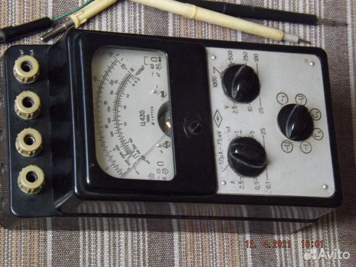 Авометр (мультиметр,тестер) СССР Ц435