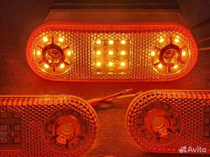 Фонарь маркерный 12-24в Эффект Стробоскопа Много