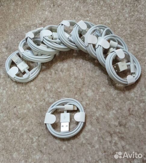 Кабель для iPhone lighting, USB, type-C