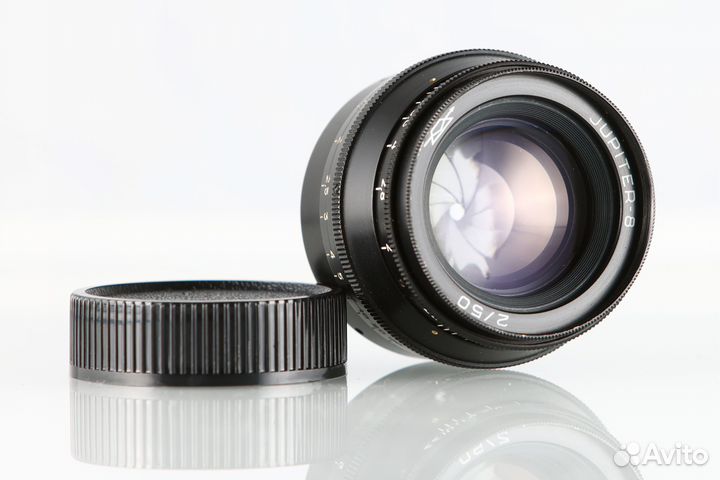 Объектив Юпитер-8 50 mm f/ 2 черный