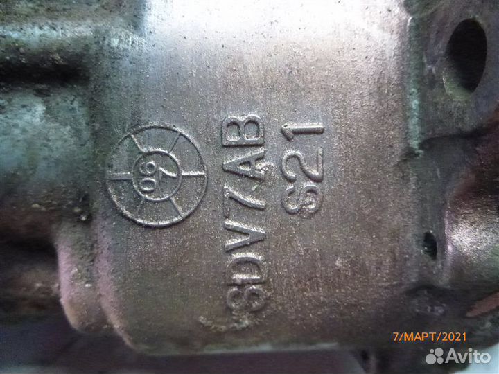 Компрессор кондиционера Chery Amulet A15 SQR480