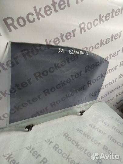 Стекло двери заднее левое Hyundai Elantra XD 2003