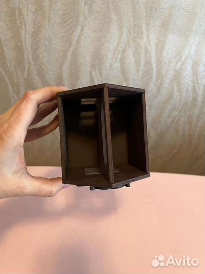 Органайзер Подставка деревянная для карандашей