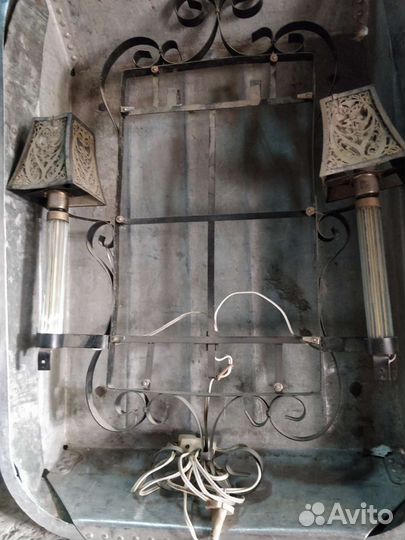 Зеркало с подсветкой бу