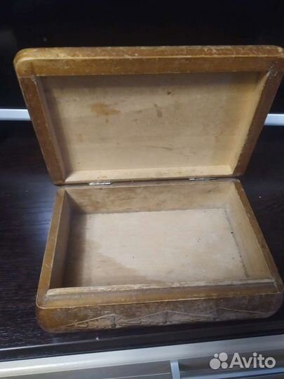 Шкатулка деревянная СССР