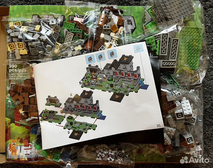 Конструктор Майнкрафт Аналог Лего в ассортименте