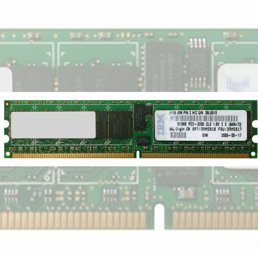 [38L6015] Оперативная Память Ibm Ddr2 512mb 38l6015