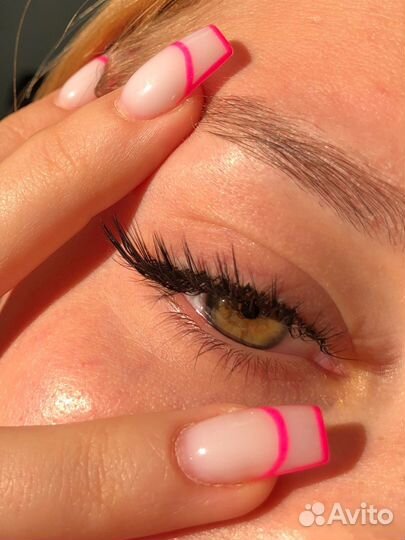 Наращивание ресниц,ламинирование ресниц,бровей