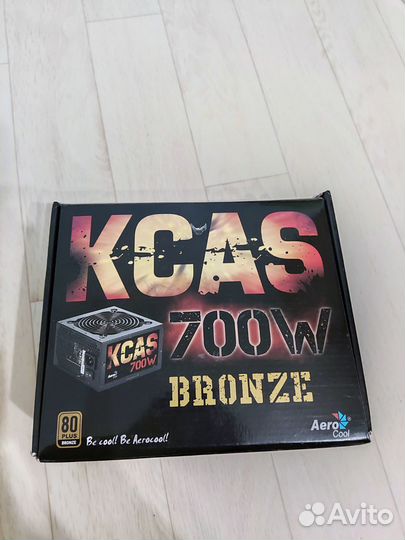 Блок питания Aerocool kcas-700W 80 plus Bronze