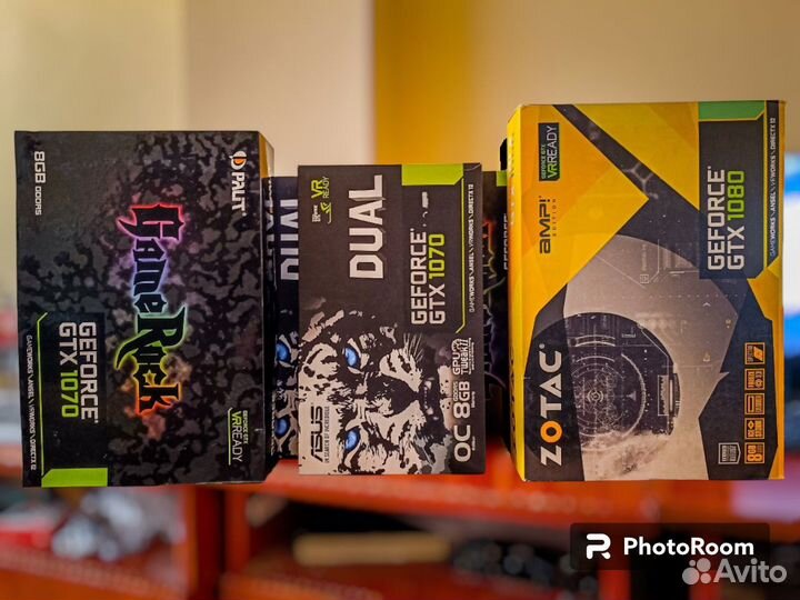 Видеокарты GTX 1070 1080