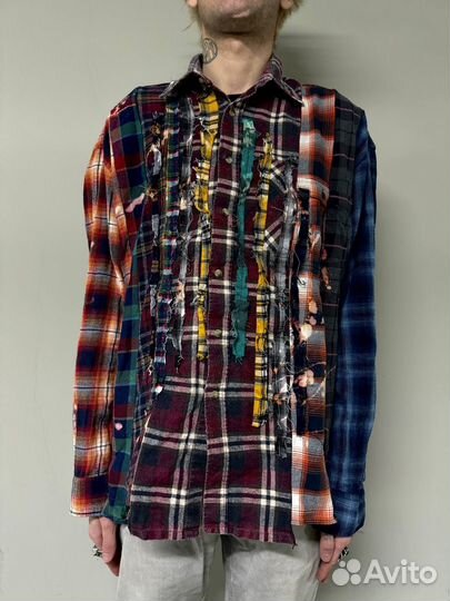 Кастом фланелевой рубашки