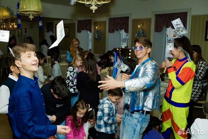 Аниматор 7-12 лет, аниматор на праздник