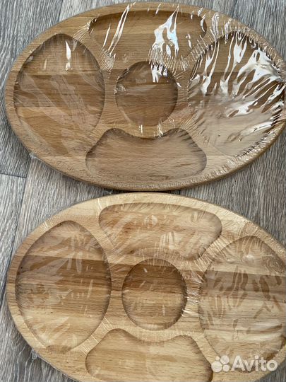 Менажница деревянная новая