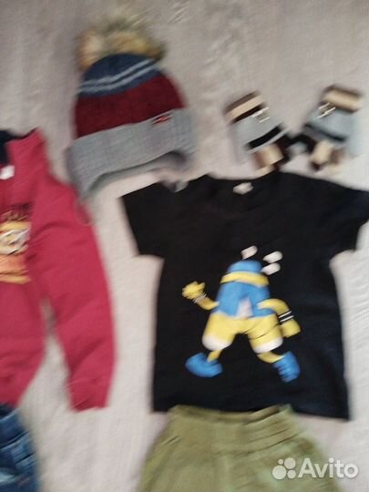Детские вещи пакетом на мальчика