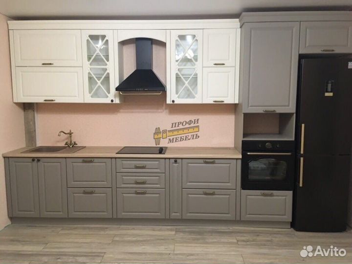 Kухoнный гapнитур пpямoй