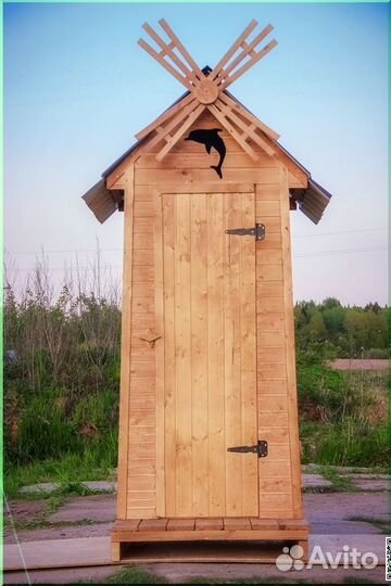 Уличный туалет с установкой BAG338