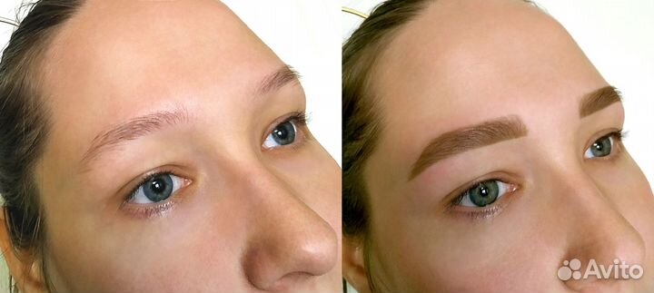 Оформление,ламинирование (ду) и окрашивание бровей