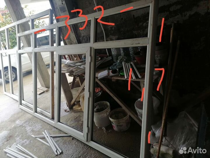 Окна пластиковые бу
