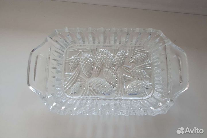 Хрустальная шпротница