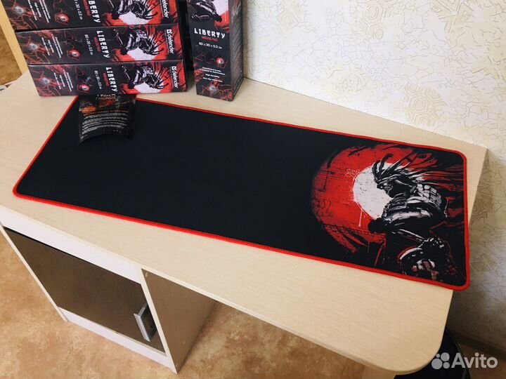 Игровой коврик для мыши большой 80х30х0.3, новый