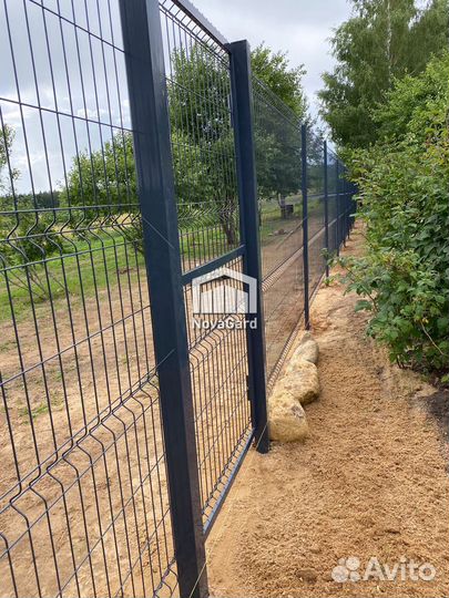 Забор сетка 3d