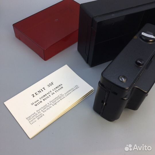 Фотоаппарат Зенит 35 F. ussr паспорт +коробка