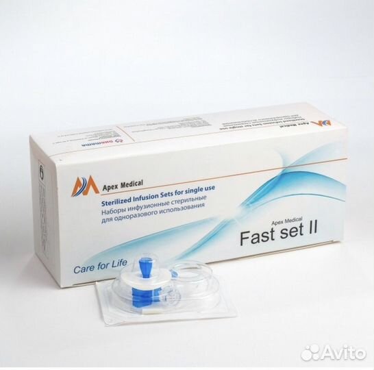Инфузионный набор для помпы, новый