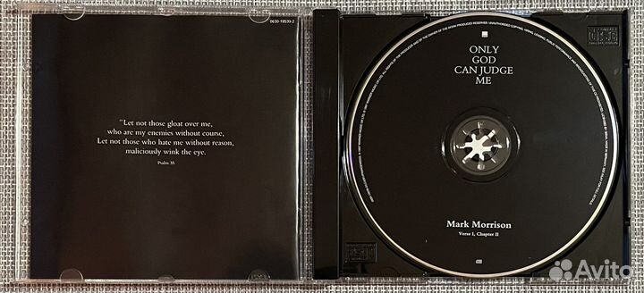 Mark Morrison-Only God Can Judge Me CD UK