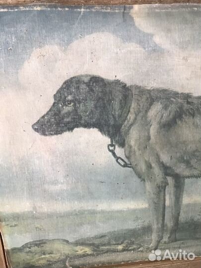 Старинная картина 