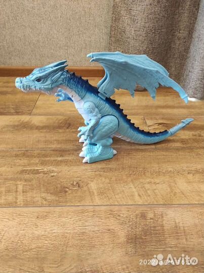 Игрушка голубой дракон